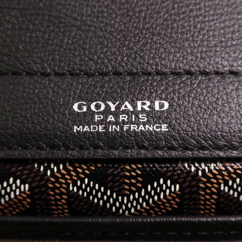 GOYARD 塗層帆布Rouette Souple PM銀扣肩背袋-5