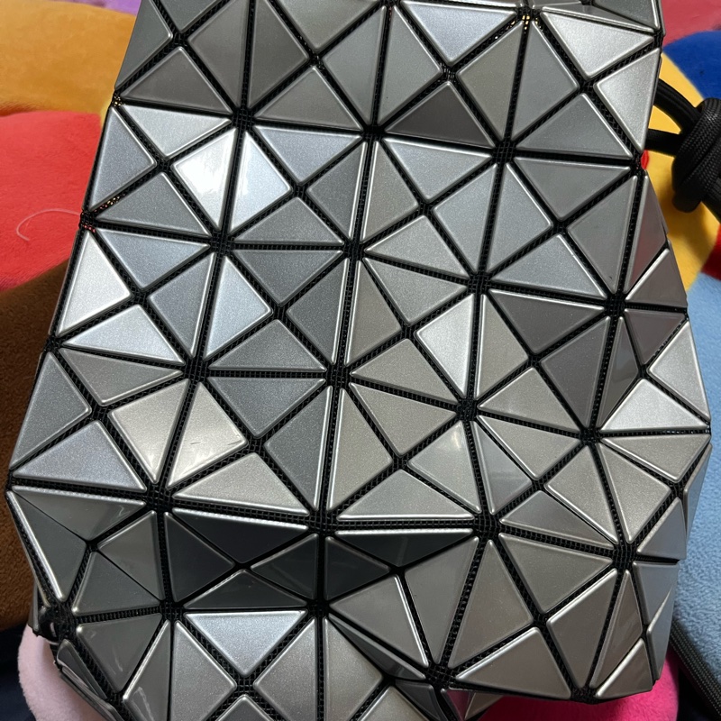 bao bao issey miyake 三宅一生 銀色水桶包-4