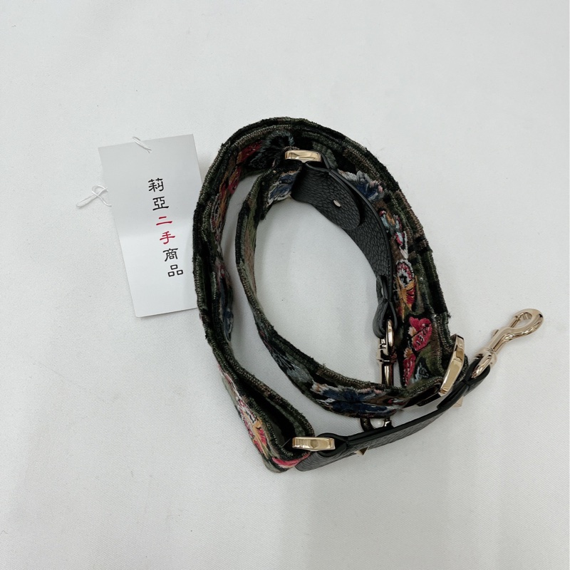 莉亞精品♡Valentino 蝴蝶刺繡背袋 全新閒置品-5