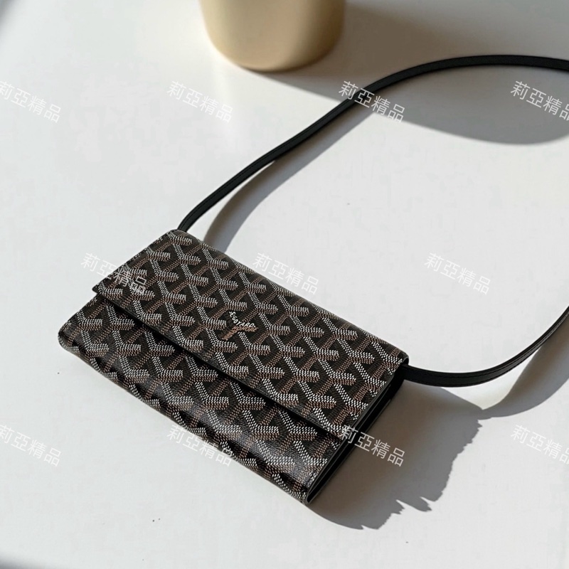 莉亞精品♡Goyard woc 咖 全新閒置品-0