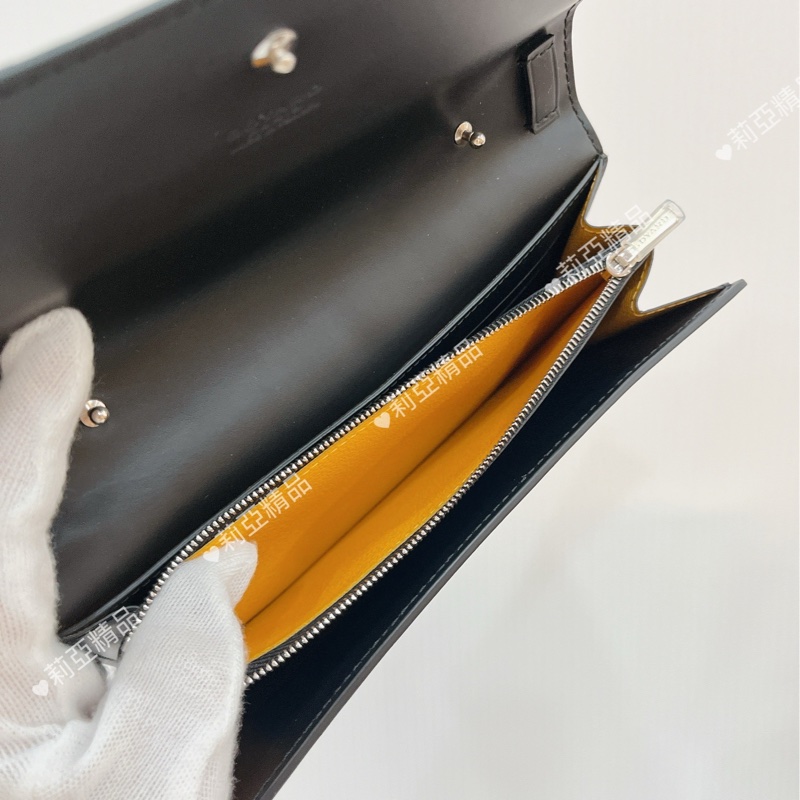 莉亞精品♡Goyard woc 咖 全新閒置品-11