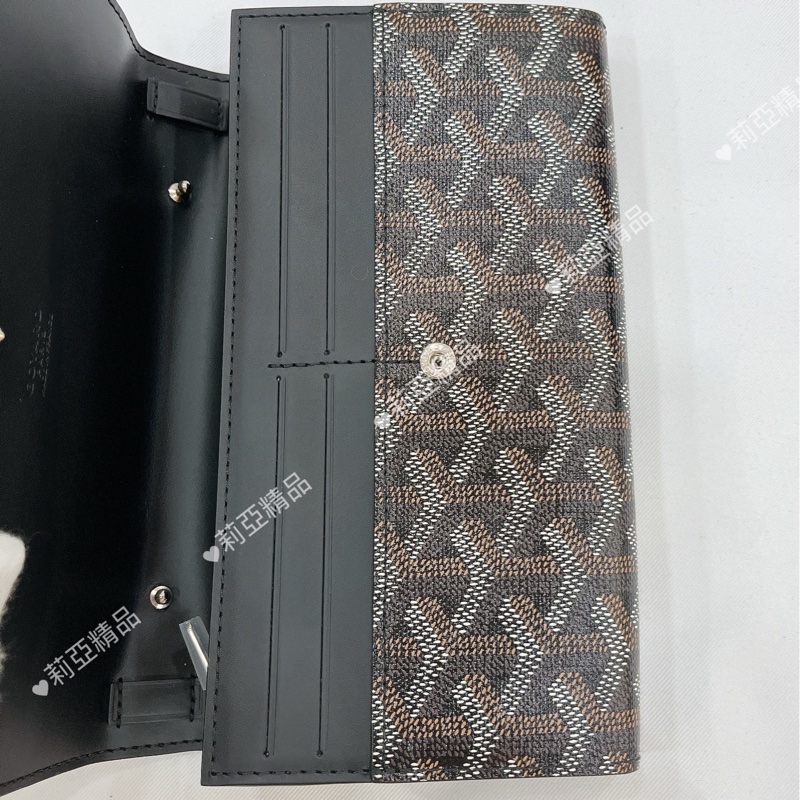 莉亞精品♡Goyard woc 咖 全新閒置品-12