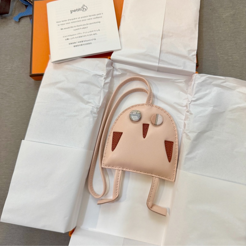 Hermes 愛馬仕 Hibouton 呆若木雞 粉色-3