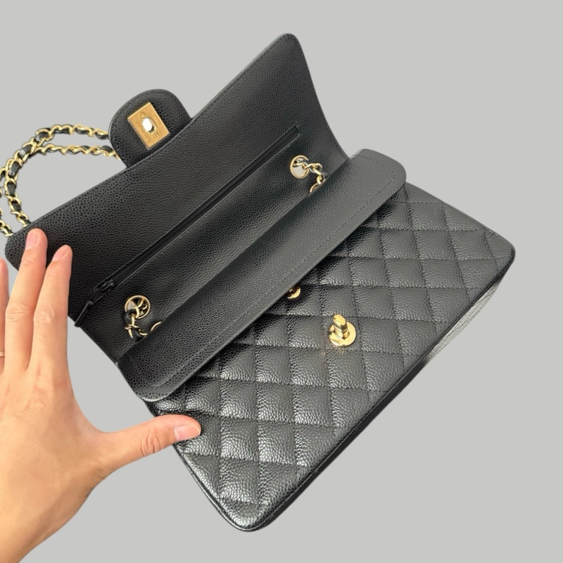 Chanel Caviar CF25金扣-2