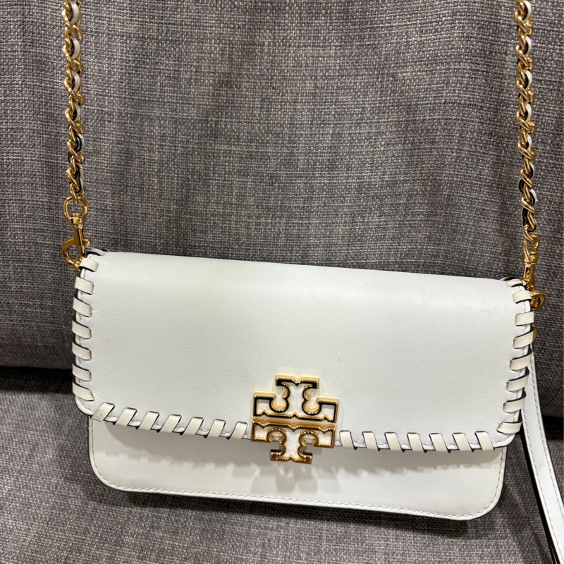 TB Tory Burch 空心圓角WOC包 / 邊編織包-0