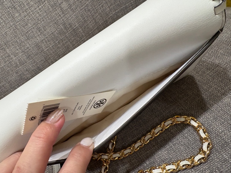 TB Tory Burch 空心圓角WOC包 / 邊編織包-7