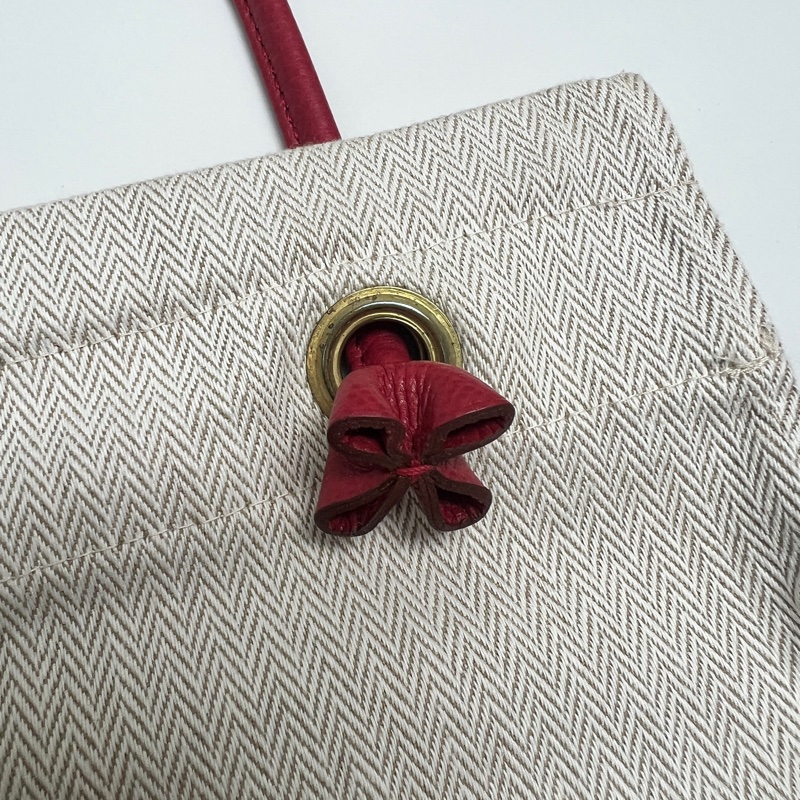 Rank A 日本中古Hermes Aline Tote-11