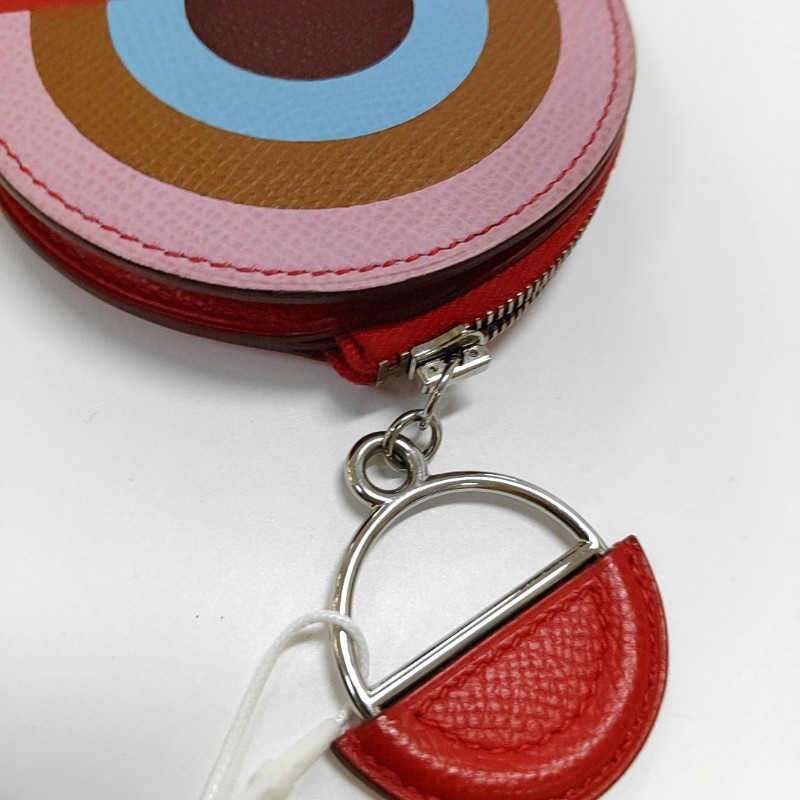 HERMES In-The-Loop 迷你 多色Epsom牛皮手拿包 銀色五金D刻-11