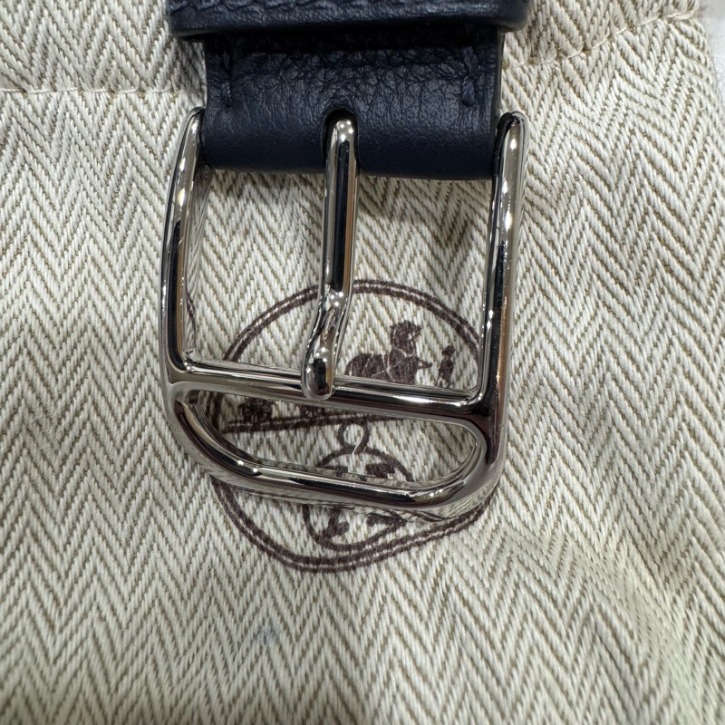 Hermes Steve light junior 郵差包 午夜藍 H082119CK2Z-4