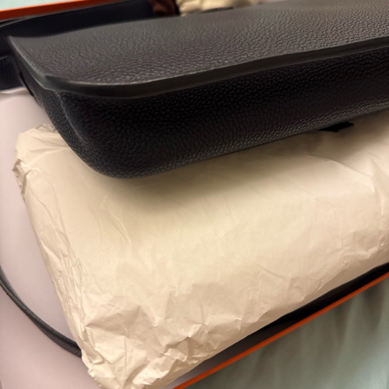 Hermes Steve light junior 郵差包 午夜藍 H082119CK2Z-11