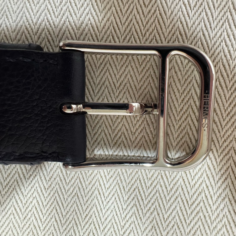 Hermes Steve light junior 郵差包 午夜藍 H082119CK2Z-30