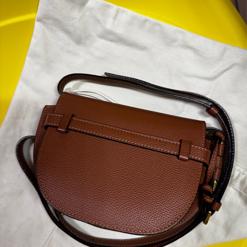 🔥Loewe mini gate馬鞍包荔枝牛皮（胡桃色）-4