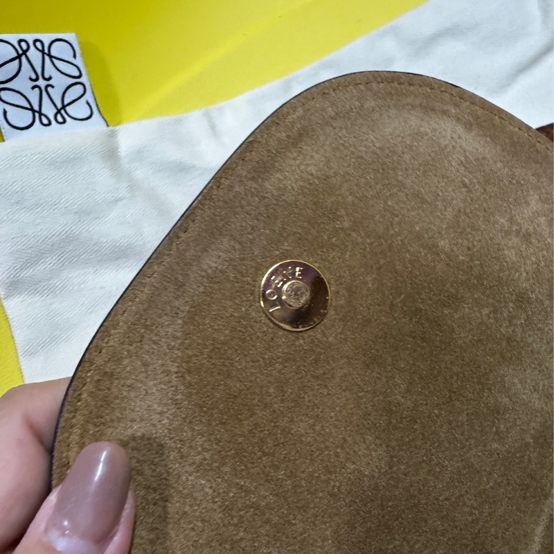 🔥Loewe mini gate馬鞍包荔枝牛皮（胡桃色）-8