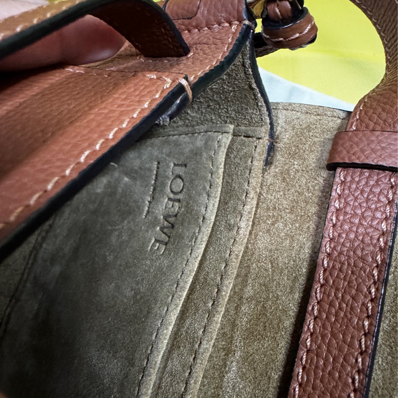 🔥Loewe mini gate馬鞍包荔枝牛皮（胡桃色）-9