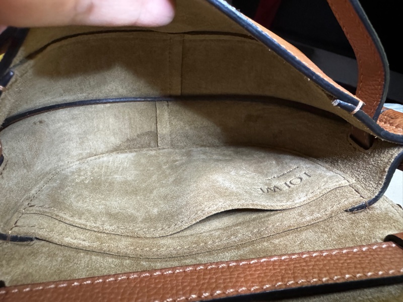🔥Loewe mini gate馬鞍包荔枝牛皮（胡桃色）-10