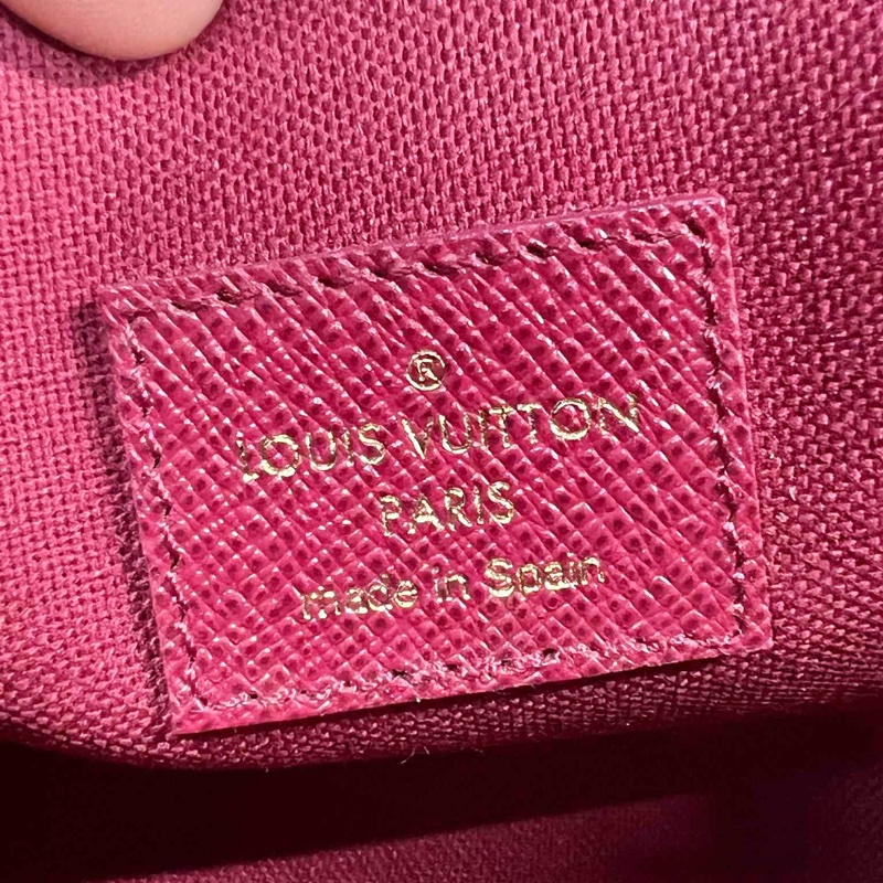 💥 Louis vuitton經典老花FELICIE POCHETTE 三合一 鍊條包（晶片款）💥-28