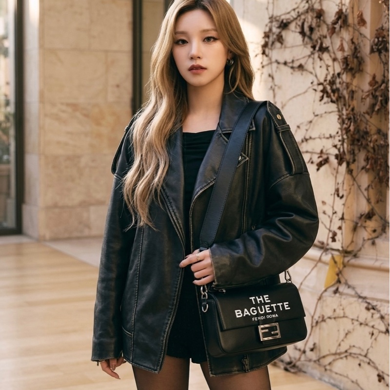 「i-dle 宋雨琦同款❗️❓史上最甜價❤️」法棍包25周年系列聯名款!耐磨耐用又耐髒,還是大全配呢!-4