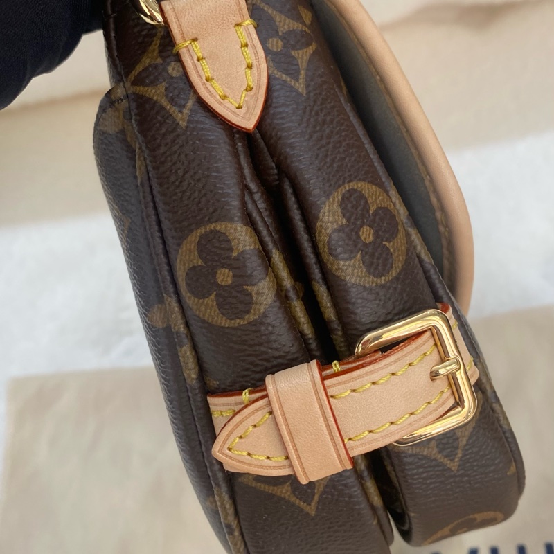 LV 原花Saumur雙子星BB 手提/肩背/斜背包-6