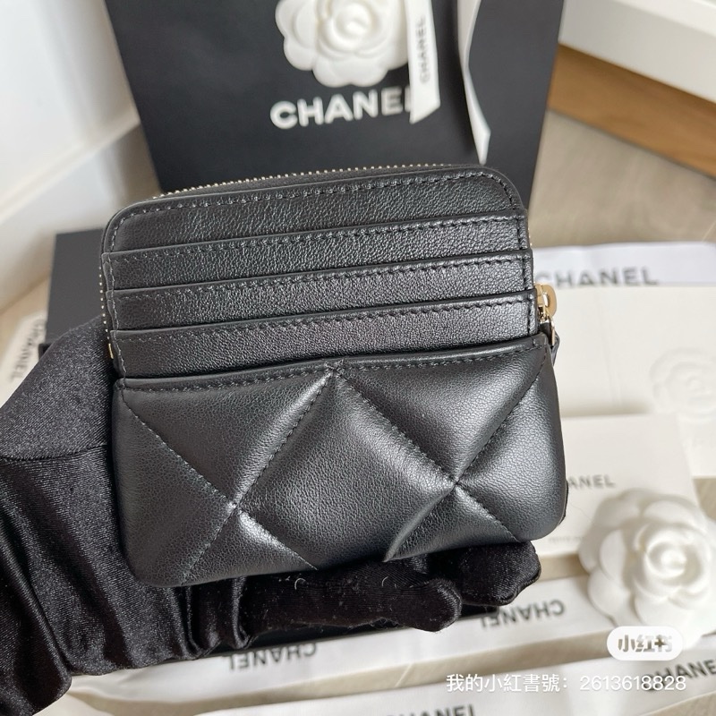 Chanel19吐司零錢包-6