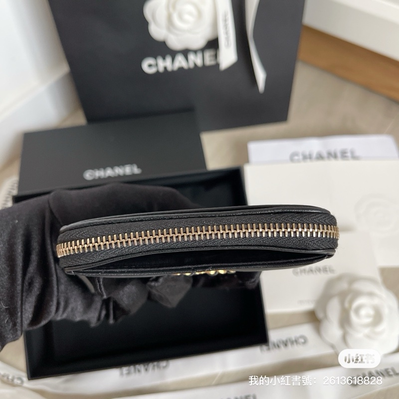 Chanel19吐司零錢包-8