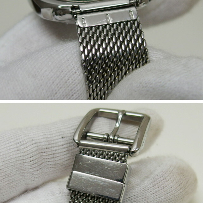 Coach 水鑽錶圈女士手錶網帶-8