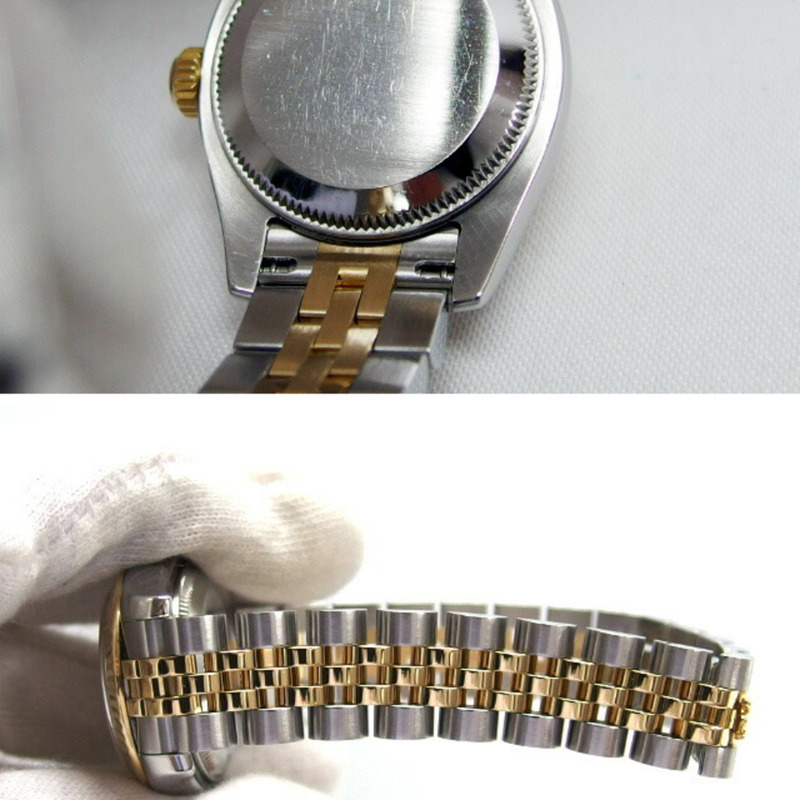 勞力士 Datejust 18K 黃金和不鏽鋼女士手錶 179173-3