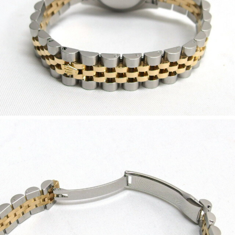 勞力士 Datejust 18K 黃金和不鏽鋼女士手錶 179173-4