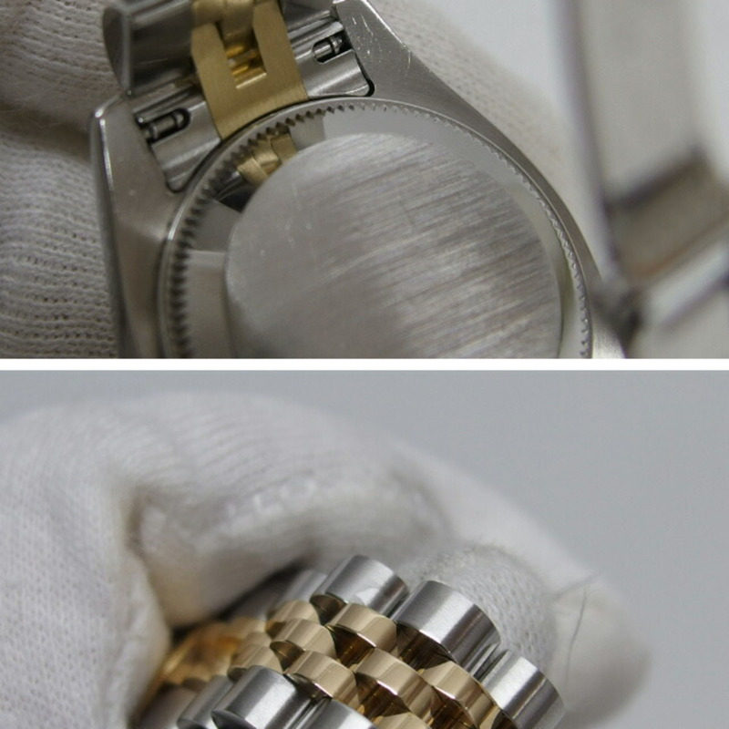 勞力士 Datejust 18K 黃金和不鏽鋼女士手錶 179173-7