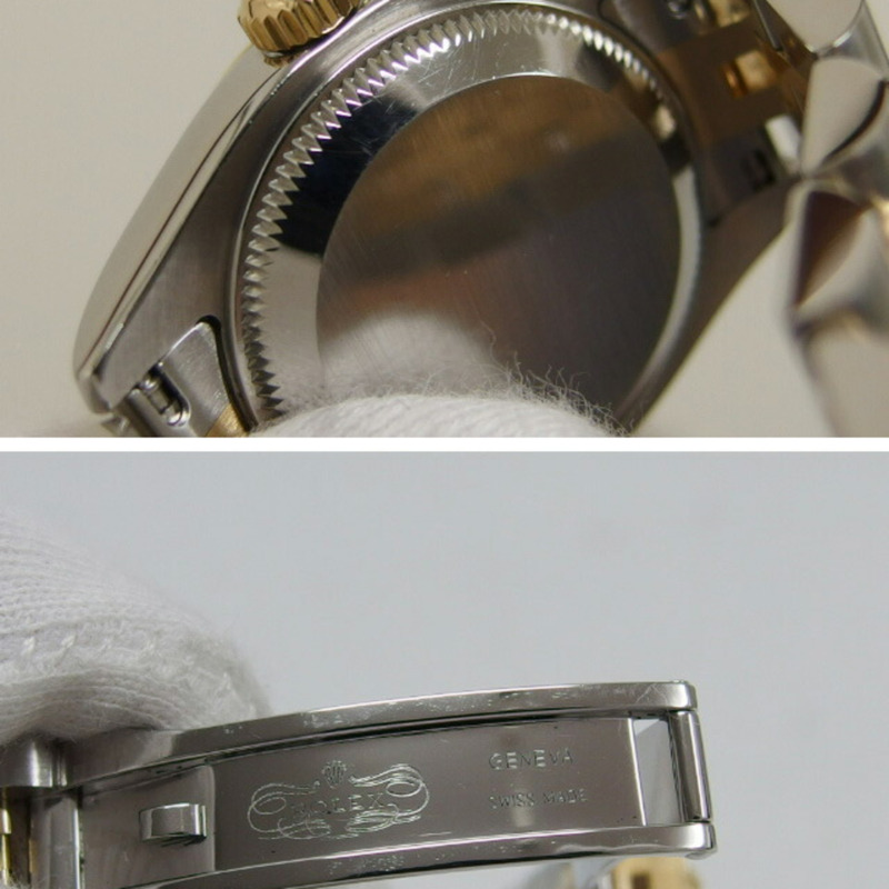 勞力士 Datejust 18K 黃金和不鏽鋼女士手錶 179173-9