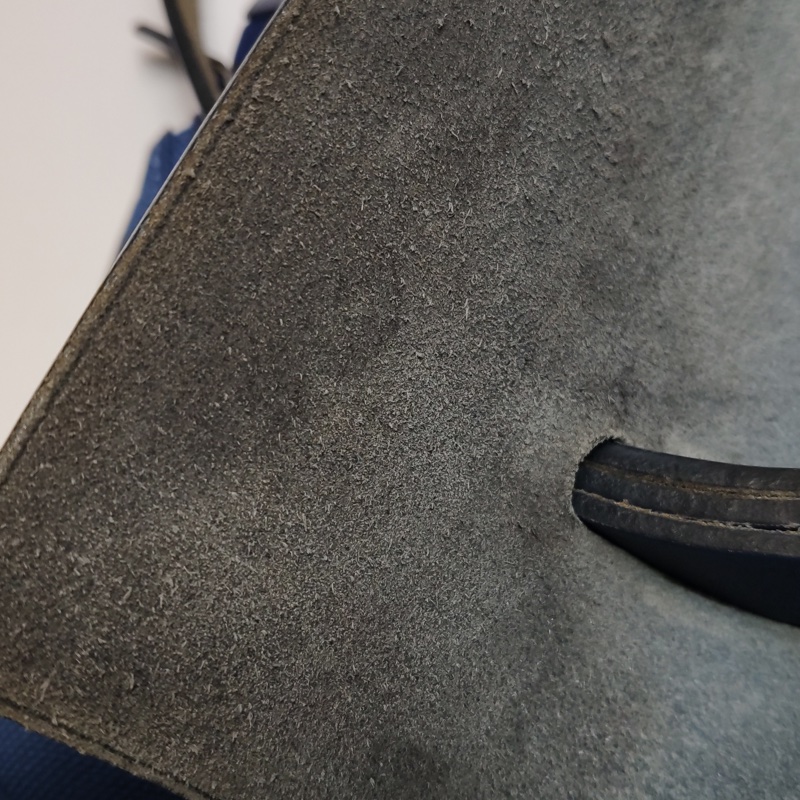 Hermes Herbag31單肩包Hunter牛皮帆布銀扣 73寶石藍7E明藍色C刻-11