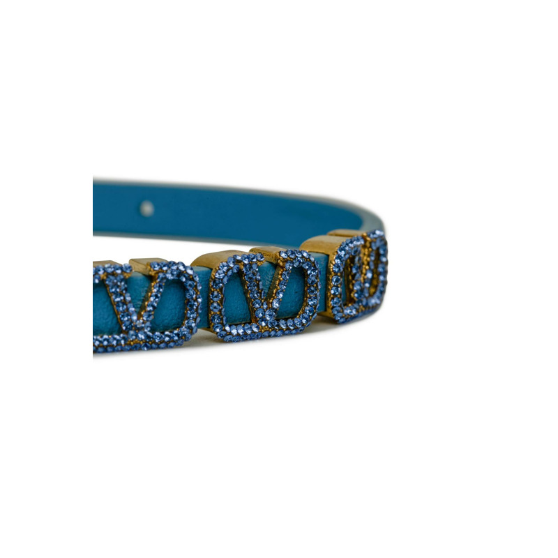 Vlogo Signature Leather 手鏈-1