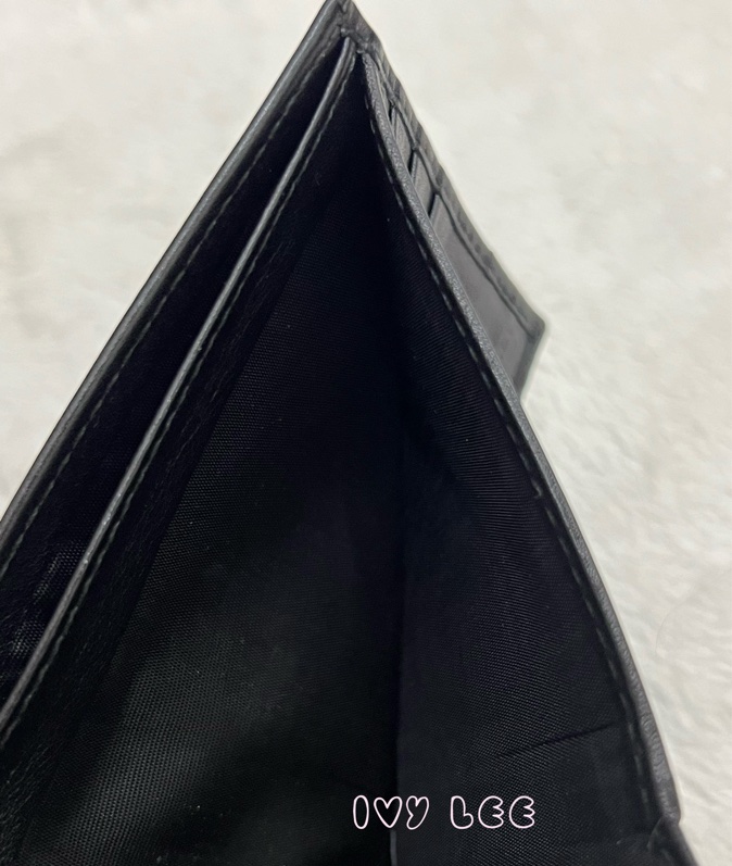 Gucci Micro Guccissima 經典黑 雙折皮夾 256408 短夾 正品 二手精品-7