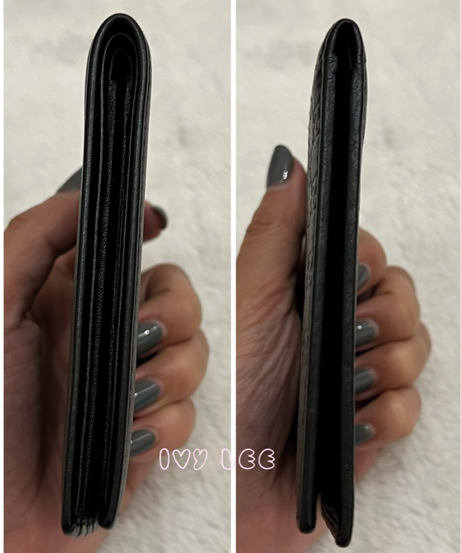 Gucci Micro Guccissima 經典黑 雙折皮夾 256408 短夾 正品 二手精品-11