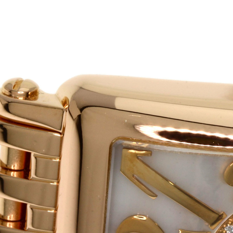 Franck Muller 902QZRELMOP CD1R 長島鑽石珍珠母貝腕錶(18K 玫瑰金/18KPG)女士腕錶-11