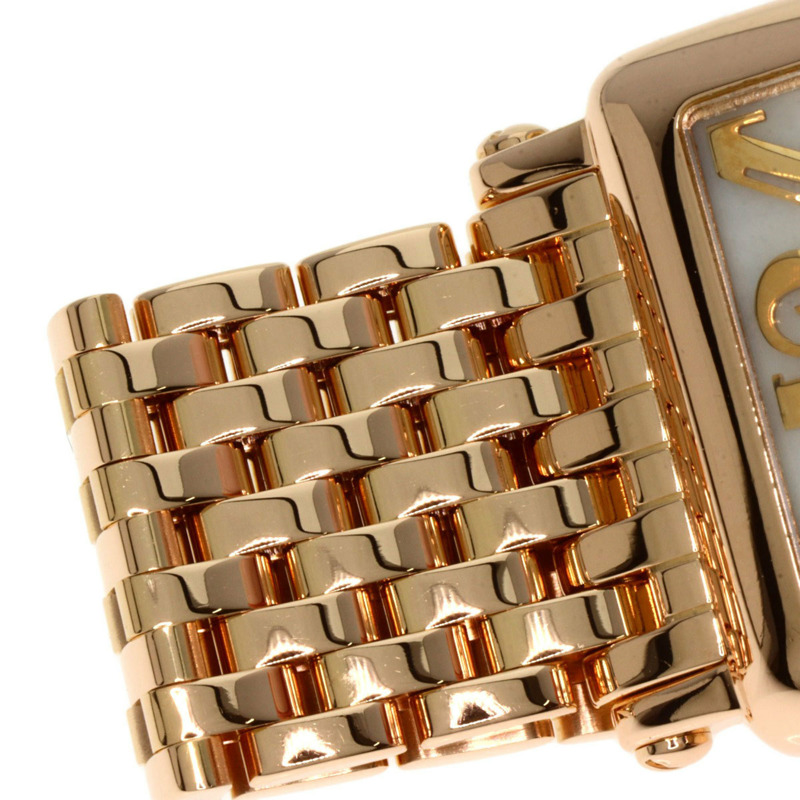 Franck Muller 902QZRELMOP CD1R 長島鑽石珍珠母貝腕錶(18K 玫瑰金/18KPG)女士腕錶-14