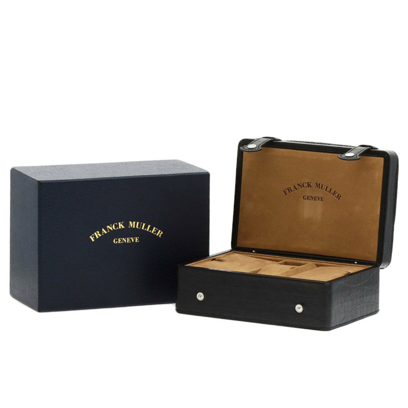 Franck Muller 902QZRELMOP CD1R 長島鑽石珍珠母貝腕錶(18K 玫瑰金/18KPG)女士腕錶-25