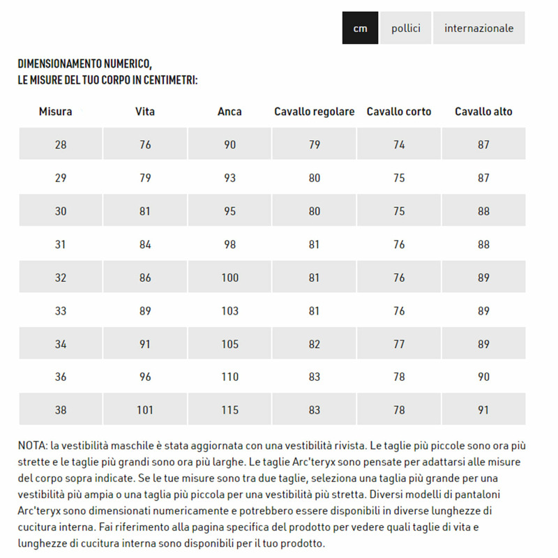 Arc'Teryx - Pantaloni Gamma Black - X000009532 - BLACK | size: 28-R-6