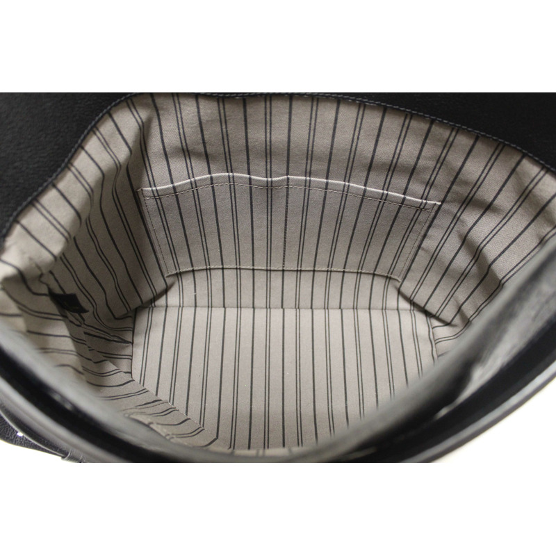 Louis Vuitton Black Monogram Empreinte Leather Melie Hobo Bag-1