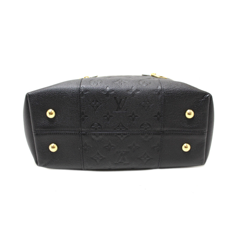 Louis Vuitton Black Monogram Empreinte Leather Melie Hobo Bag-7