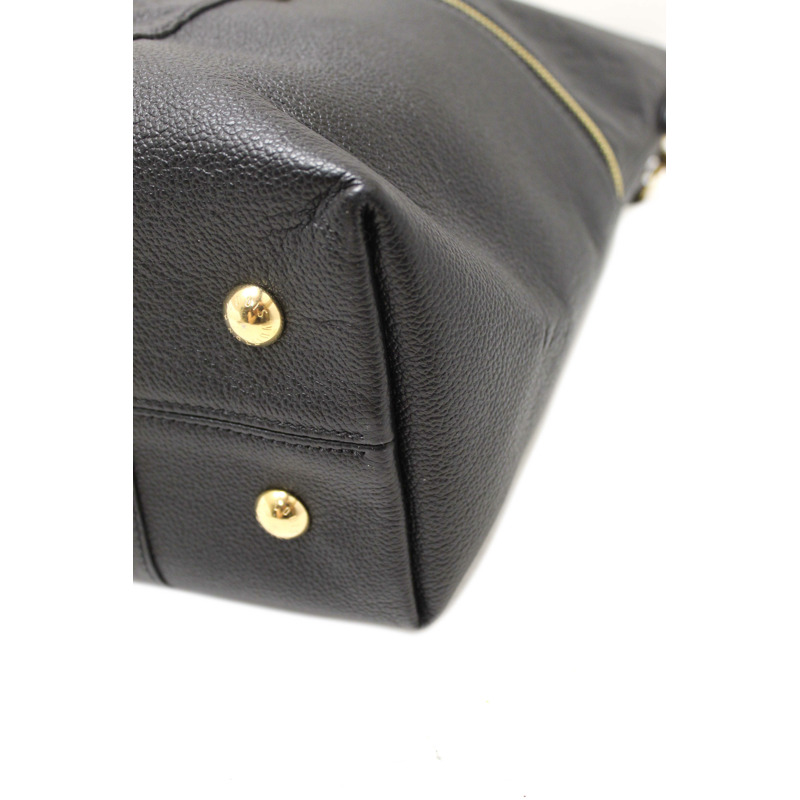 Louis Vuitton Black Monogram Empreinte Leather Melie Hobo Bag-8