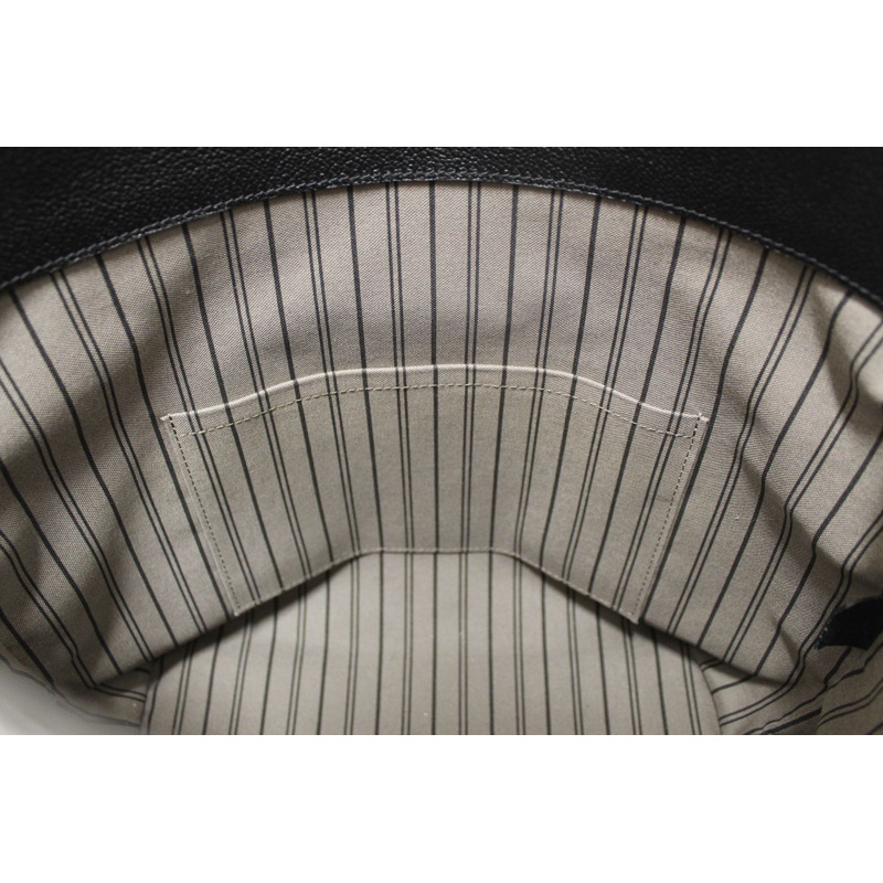 Louis Vuitton Black Monogram Empreinte Leather Melie Hobo Bag-16