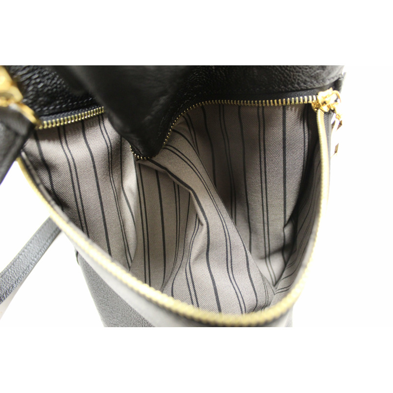 Louis Vuitton Black Monogram Empreinte Leather Melie Hobo Bag-18