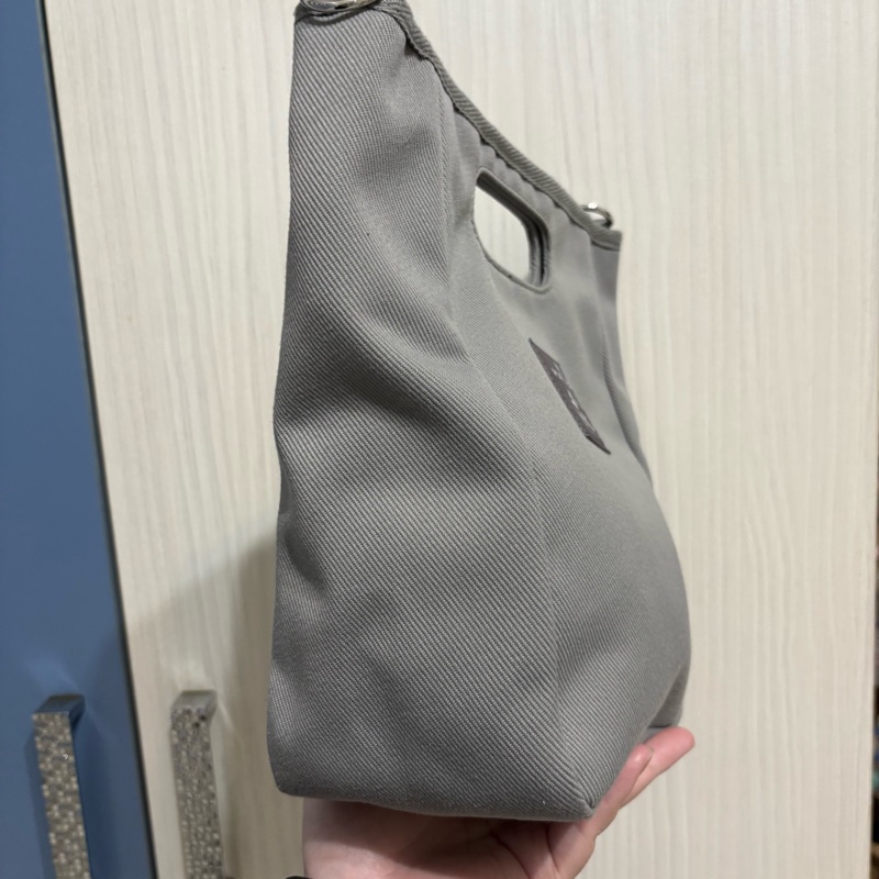 [買一送一］PORTER INTERNATIONAL - 玩味動心 PUNCH手提包 肩背包 側背包 單肩包 -灰-7