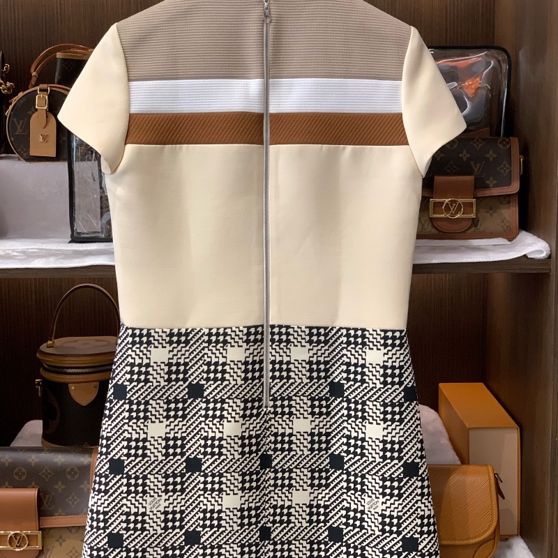 ❤️ LV 圓領短袖連衣裙-1