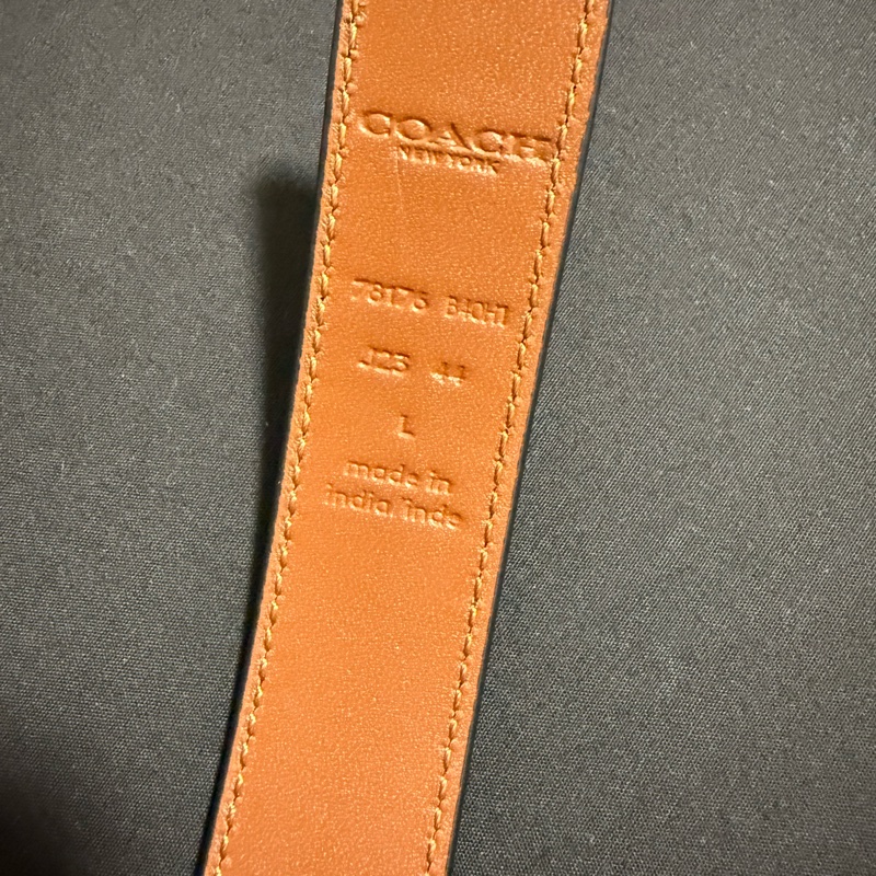 COACH 2.5 腰帶 皮帶 可雙面使用-10