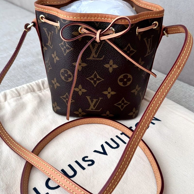 ️LV nano noe 芯片款 98新 配件塵袋-0