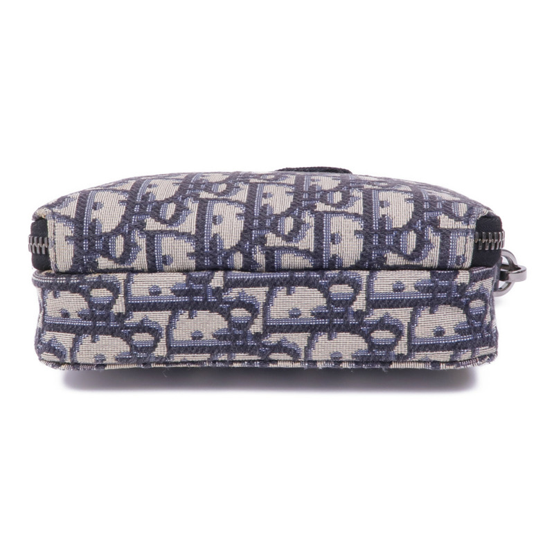 Dior 【激減優惠】帆布Shoulder Bag銀扣肩背袋-3