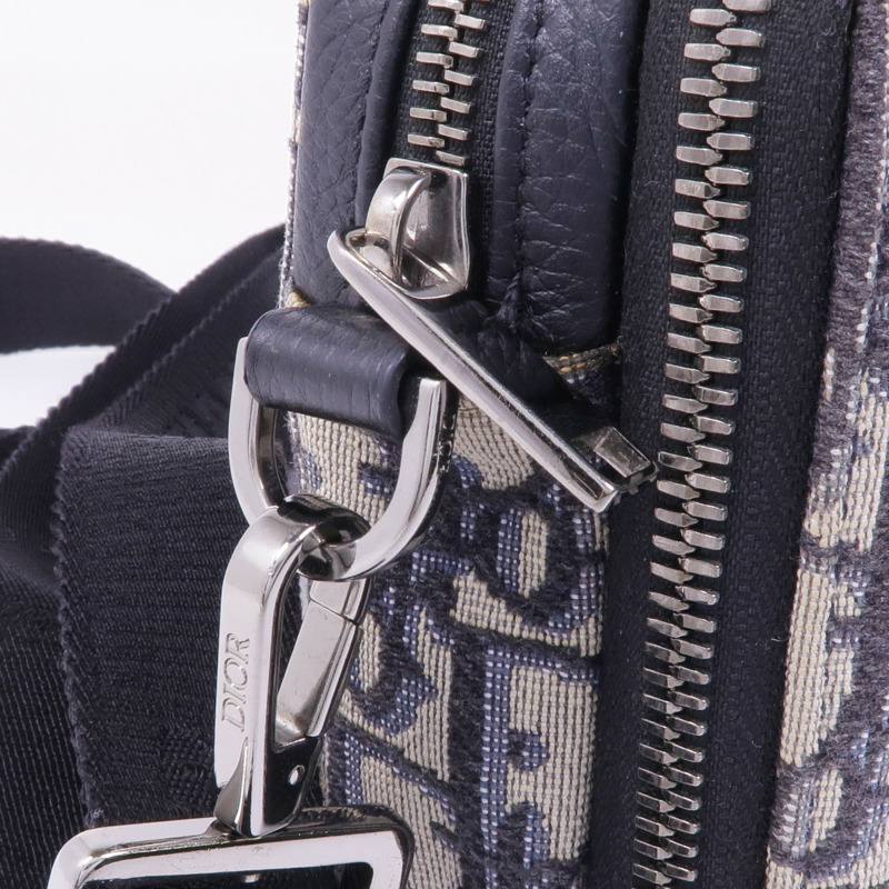 Dior 【激減優惠】帆布Shoulder Bag銀扣肩背袋-12