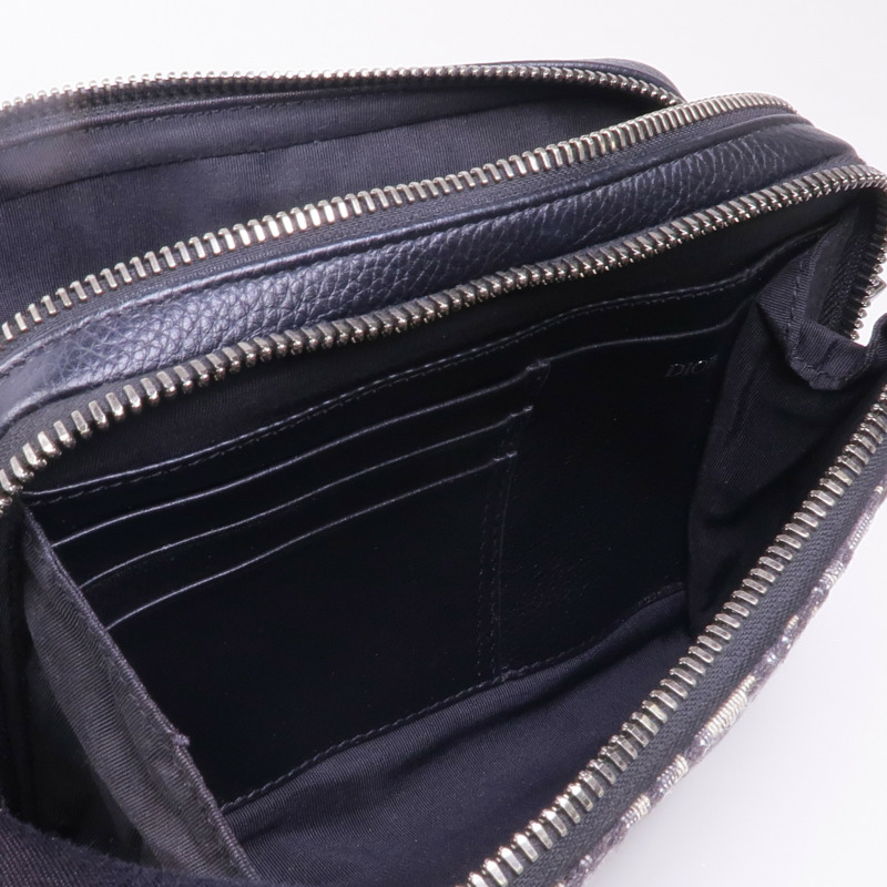 Dior 【激減優惠】帆布Shoulder Bag銀扣肩背袋-14