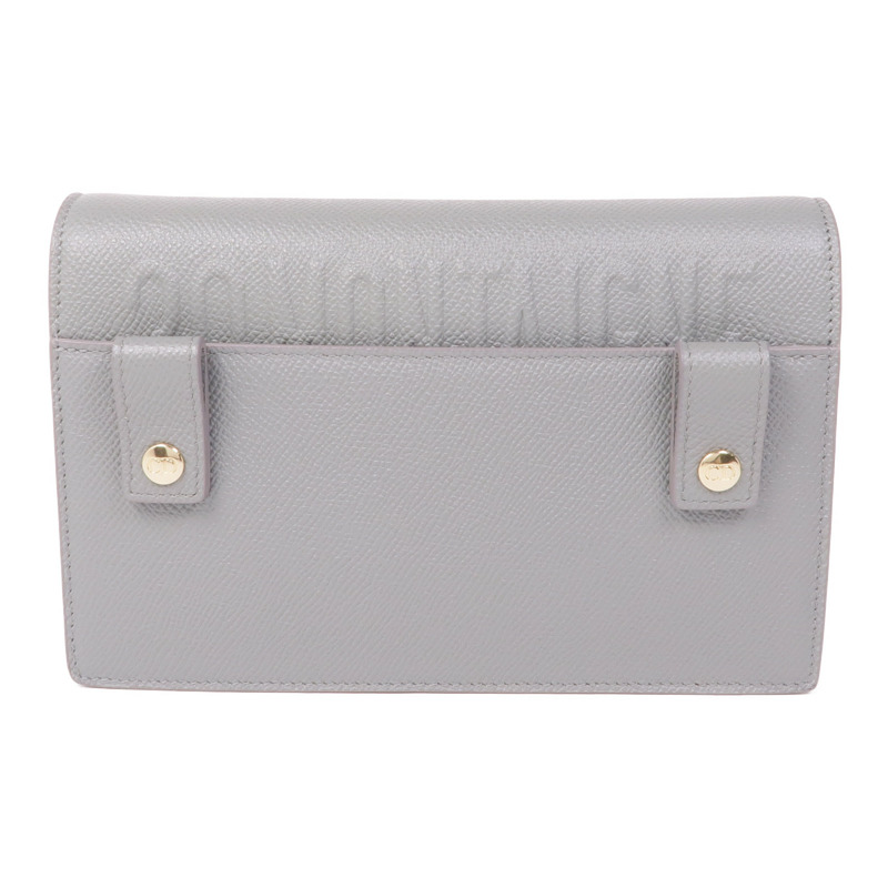 Dior 牛皮皮革Chain Shoulder Bag金扣鏈帶肩背袋-1